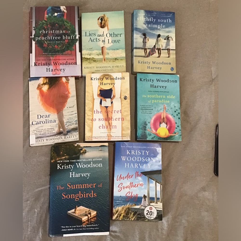 Kristy Woodson Harvey used  8 book lot